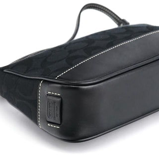 Coach 6094 Black Signature Demi Shoulder Bag