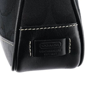 Coach 6094 Black Signature Demi Shoulder Bag