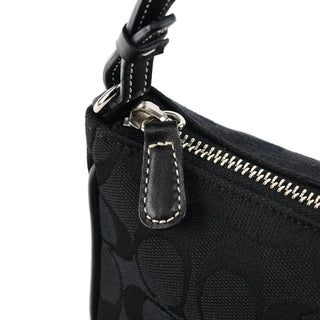Coach 6094 Black Signature Demi Shoulder Bag