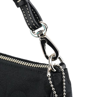 Coach 6094 Black Signature Demi Shoulder Bag