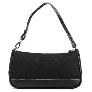 Coach 6094 Black Signature Demi Shoulder Bag