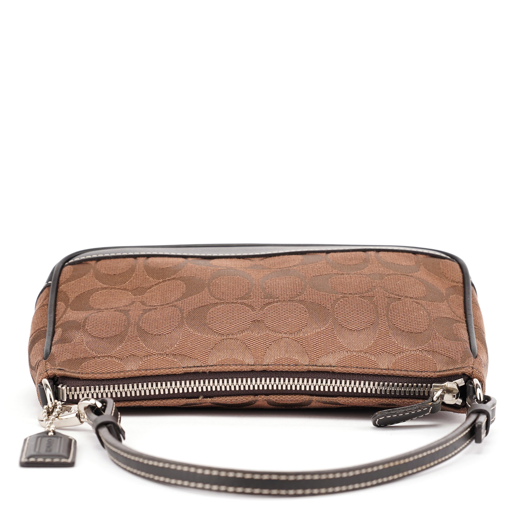 Coach 6094 Sac porté épaule Demi marron