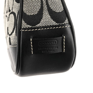 Coach 6094 Grey Black Signature Demi Shoulder Bag