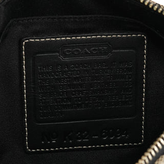 Coach 6094 Grey Black Signature Demi Shoulder Bag
