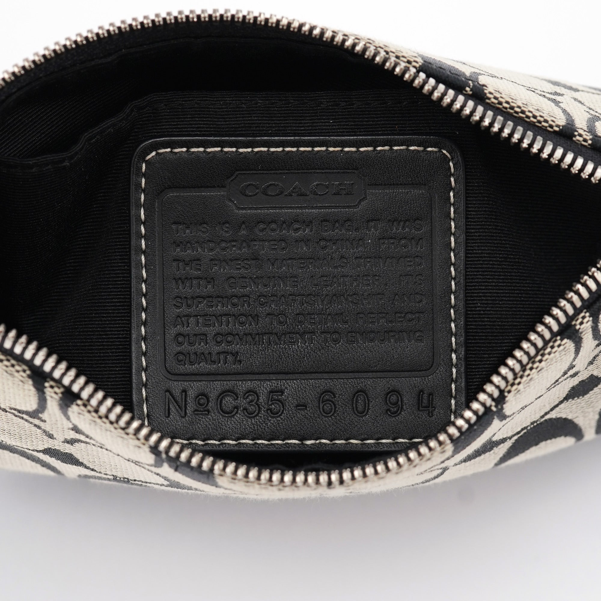 Coach 6094 Grey Demi Shoulder Bag