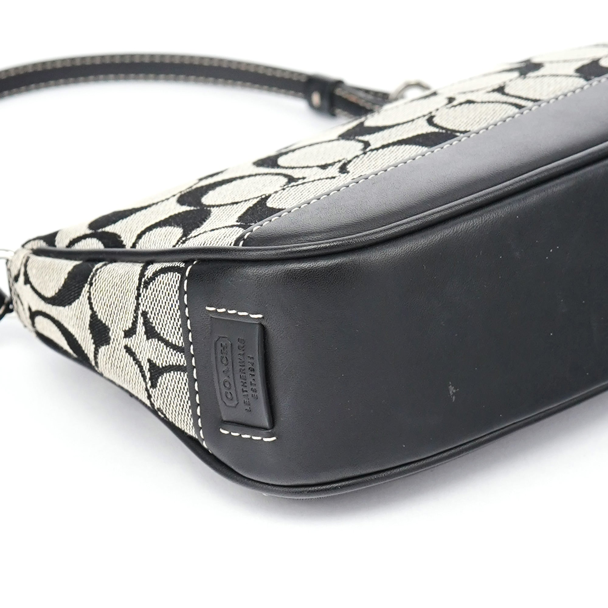 Coach 6094 Grey Demi Shoulder Bag