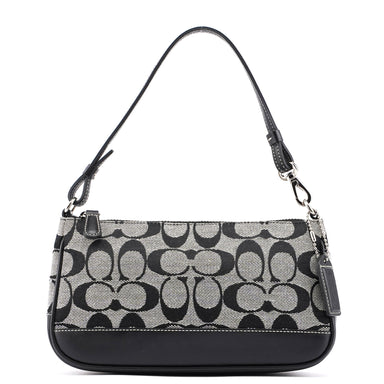 Coach 6094 Grey Signature C Demi Shoulder Bag