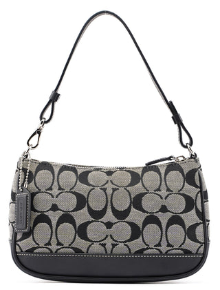 Coach 6094 Grey Signature C Demi Shoulder Bag