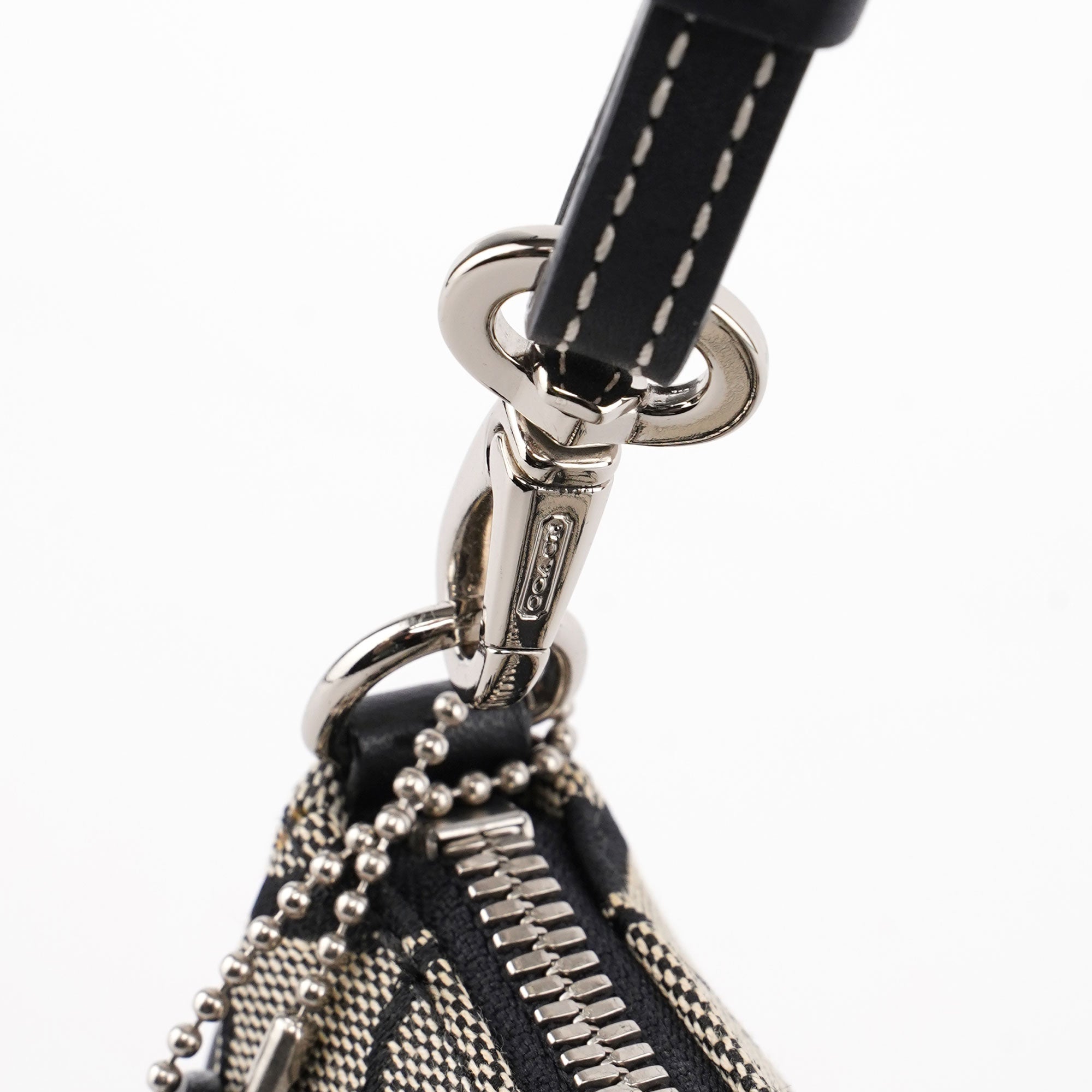 Coach 6094 Grey Signature C Demi Shoulder Bag