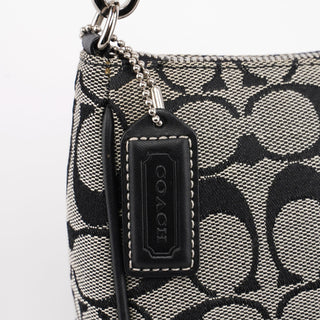 Coach 6094 Grey Signature C Demi Shoulder Bag