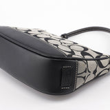 Coach 6094 Grey Signature C Demi Shoulder Bag