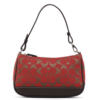 Coach 6094 Red Signature C Demi Shoulder Bag