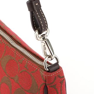 Coach 6094 Red Signature C Demi Shoulder Bag