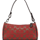 Coach 6094 Red Signature C Demi Shoulder Bag