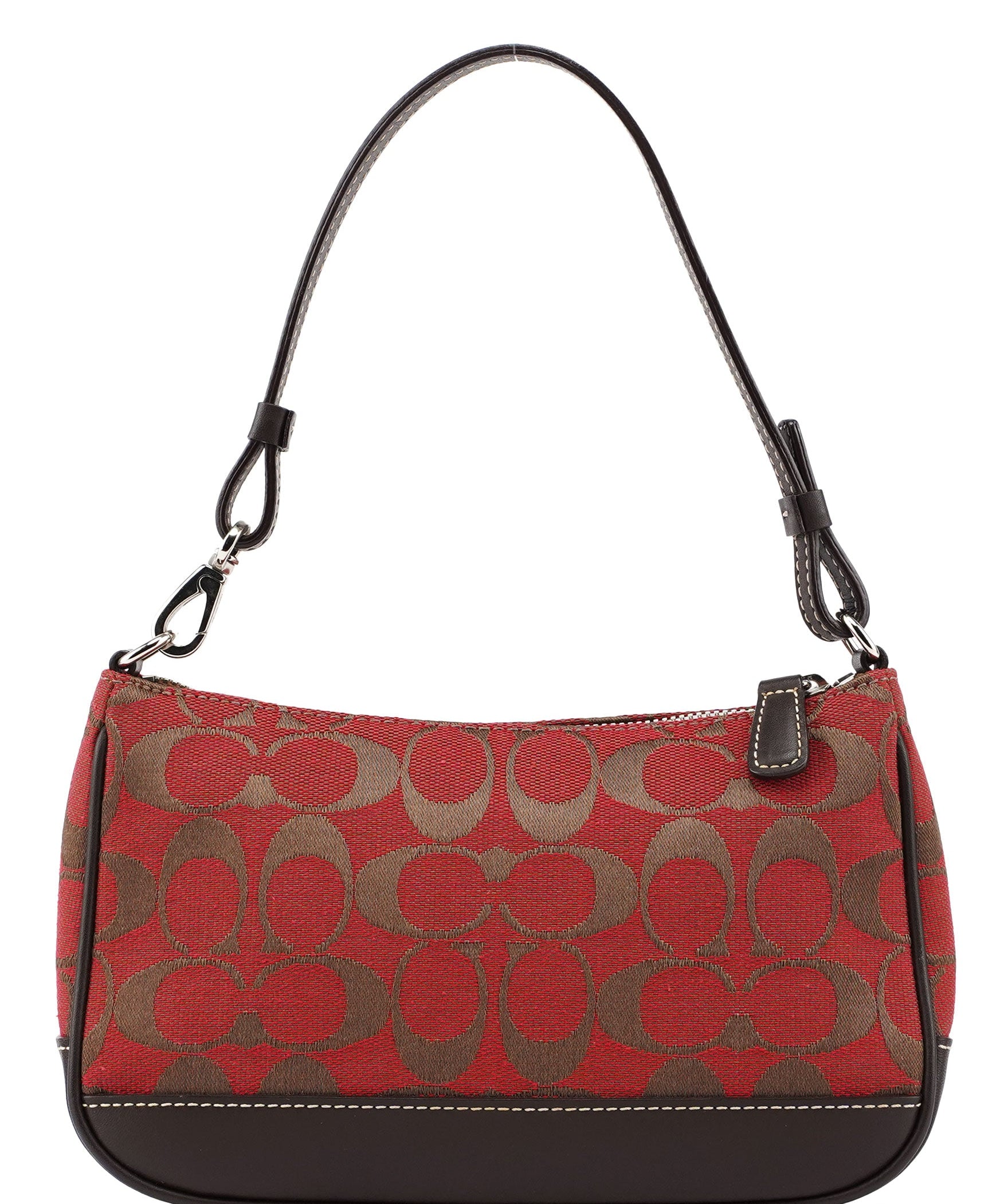 Coach 6094 Red Signature C Demi Shoulder Bag