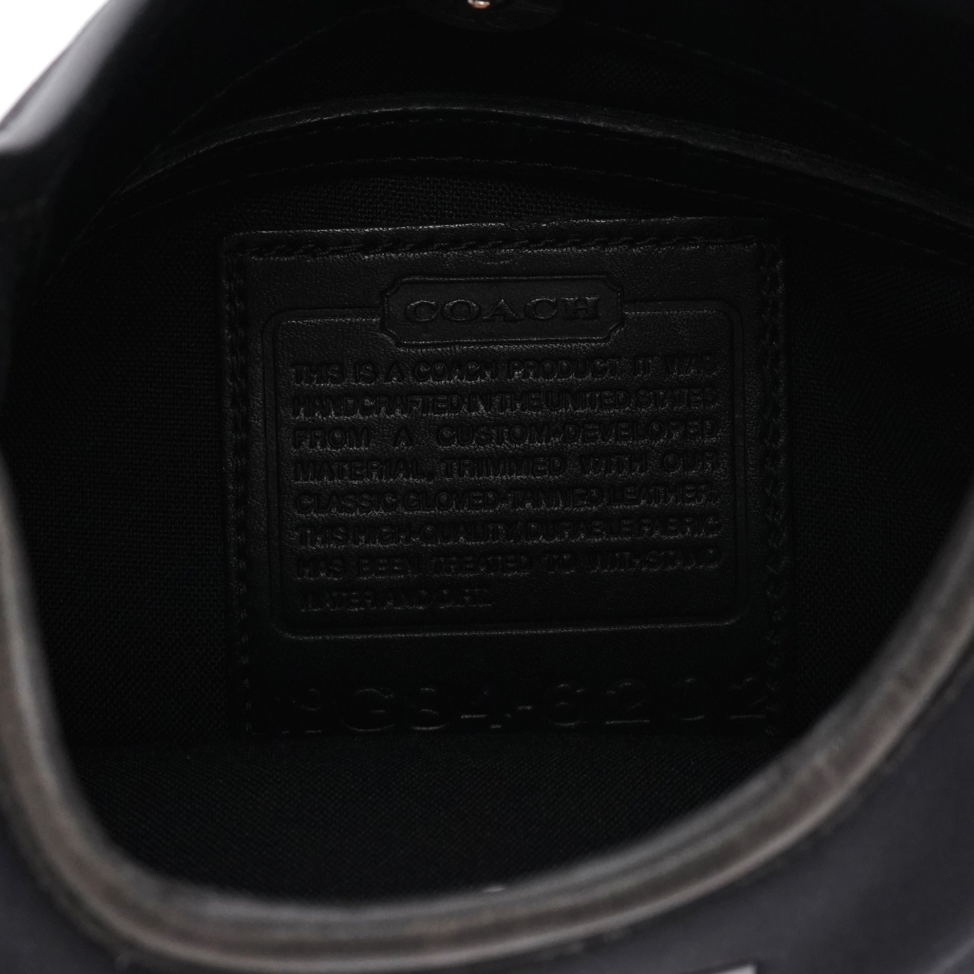 Coach 6202 Black Nylon Ergo Mini Shoulder Bag