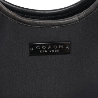 Coach 6202 Black Nylon Ergo Mini Shoulder Bag
