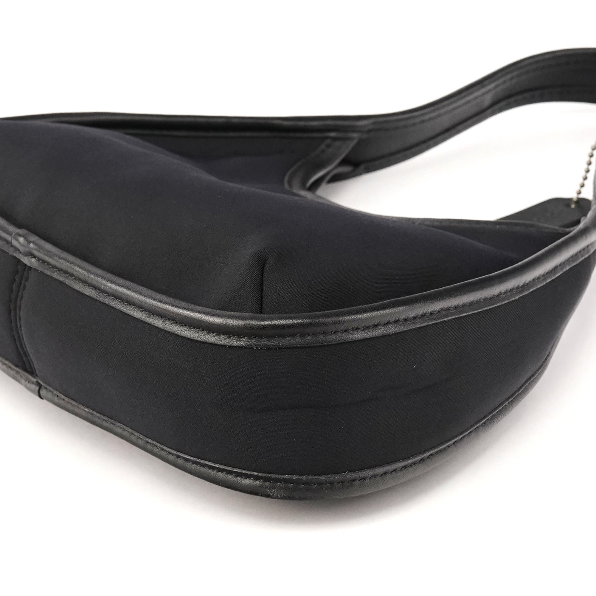 Coach 6202 Black Nylon Leather Ergo Shoulder Bag