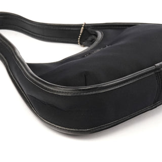 Coach 6202 Black Nylon Leather Ergo Shoulder Bag