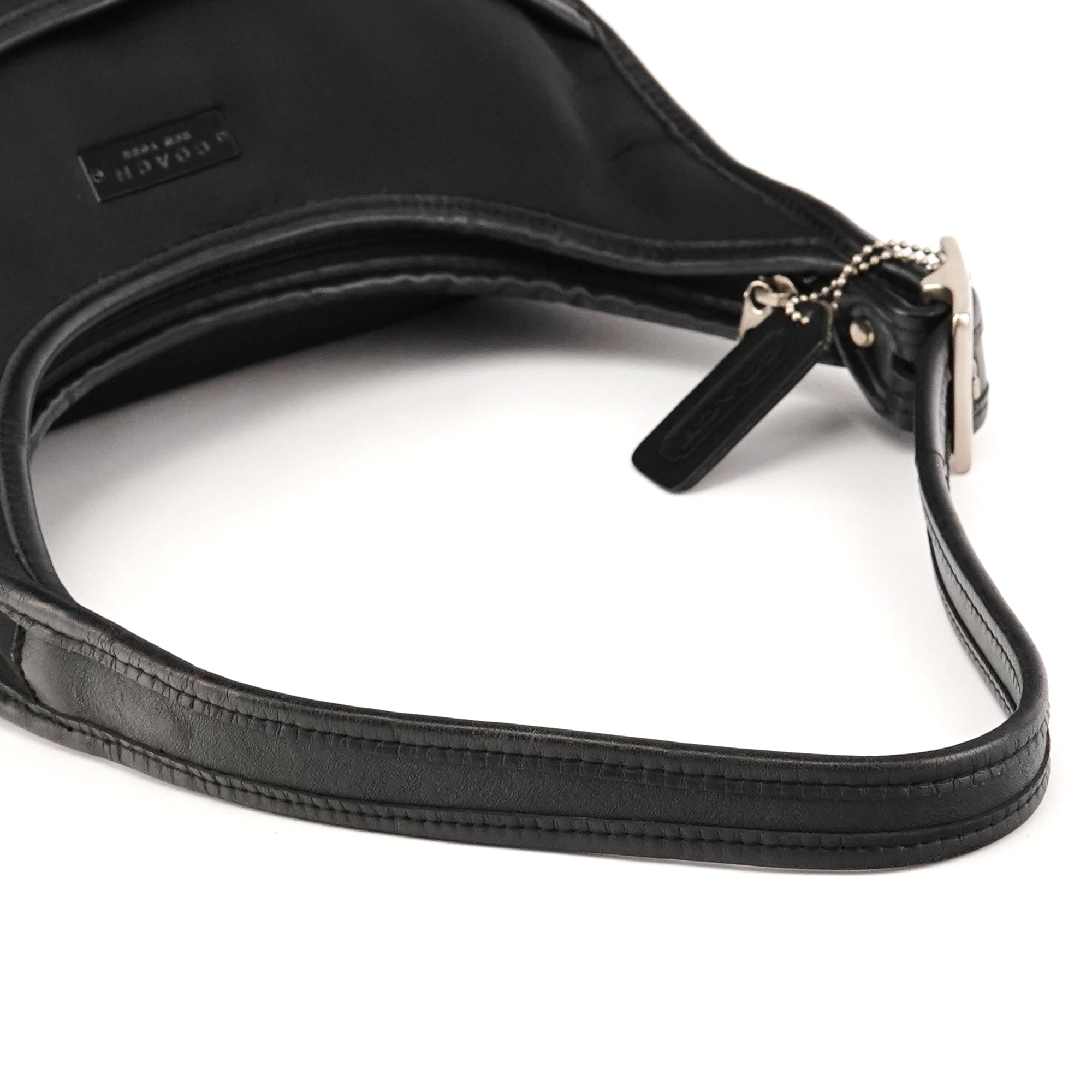 Coach 6203 Ergo hobo i sort nylon og læder