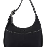 Coach 6203 Black Nylon Leather Ergo Shoulder Bag