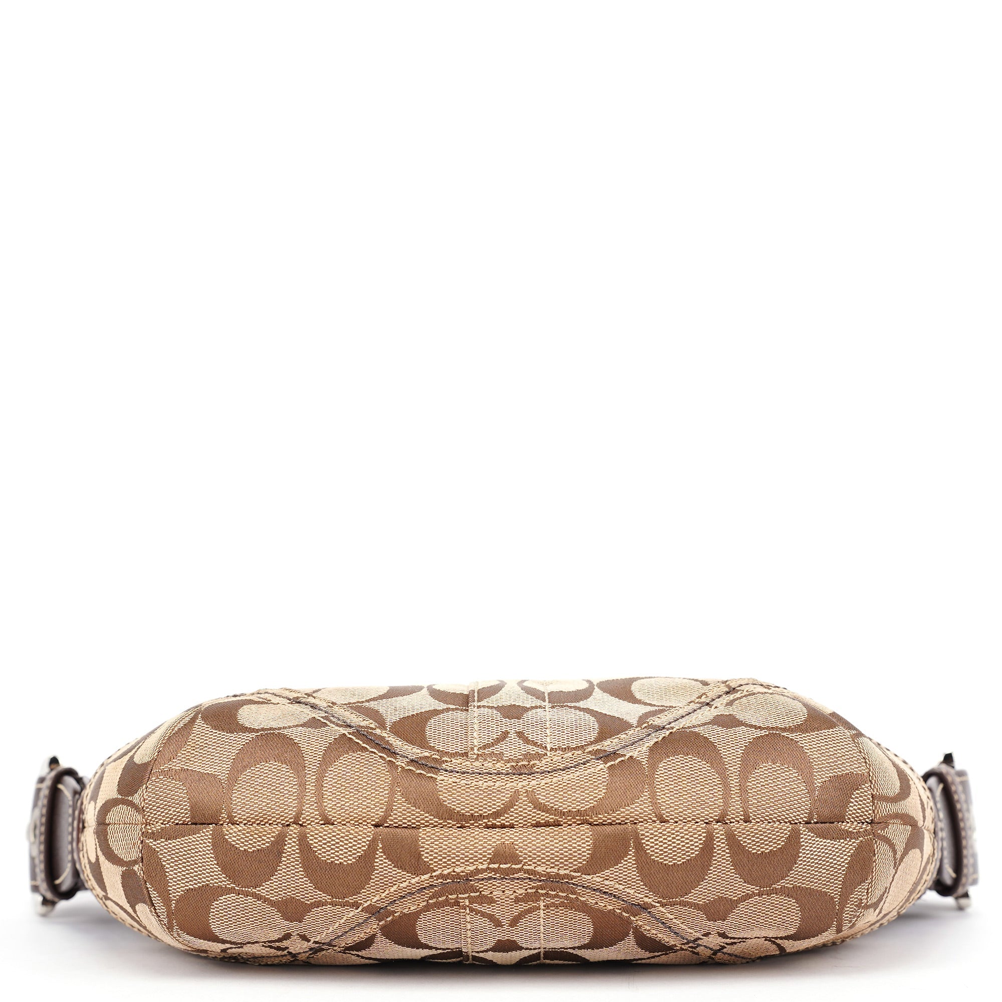 Coach 6266 Beige Brown Hobo Shoulder Bag