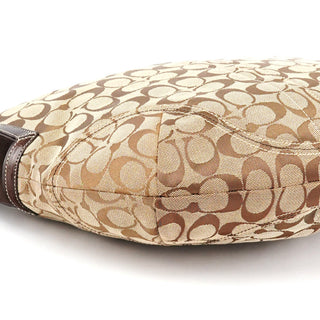 Coach 6279 Beige Brown Signature Soho Shoulder Bag