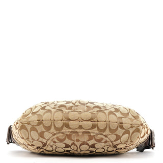 Coach 6279 Beige Brown Signature Soho Shoulder Bag