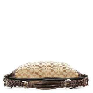 Coach 6279 Beige Brown Signature Soho Shoulder Bag