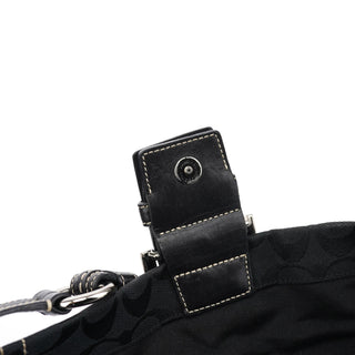 Coach 6280 Black Leather Soho Shoulder Bag