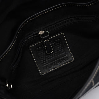 Coach 6280 Black Leather Soho Shoulder Bag