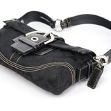 Coach 6280 Black Leather Soho Shoulder Bag