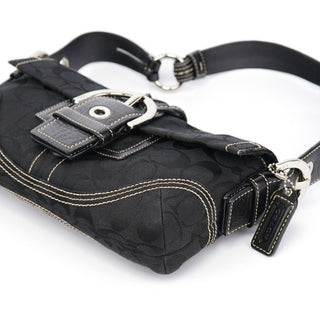 Coach 6280 Black Leather Soho Shoulder Bag