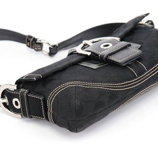 Coach 6280 Black Leather Soho Shoulder Bag