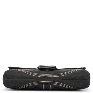 Coach 6280 Black Leather Soho Shoulder Bag