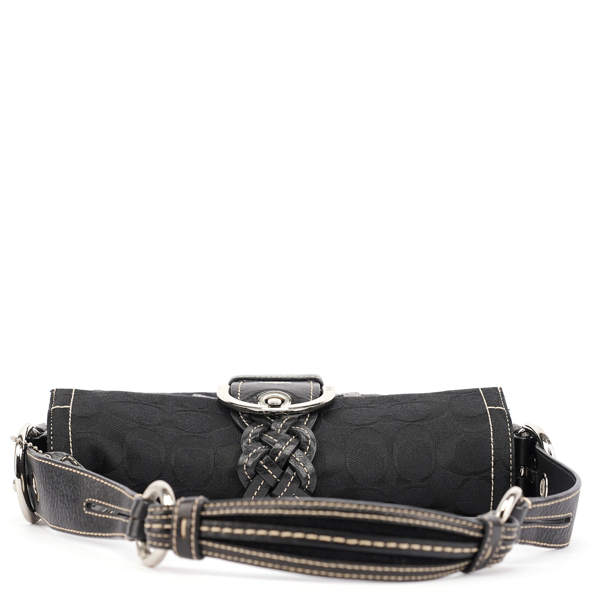 Coach 6280 Black Leather Soho Shoulder Bag