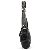 Coach 6280 Black Leather Soho Shoulder Bag