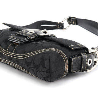 Coach 6280 Black Signature Soho Shoulder Bag