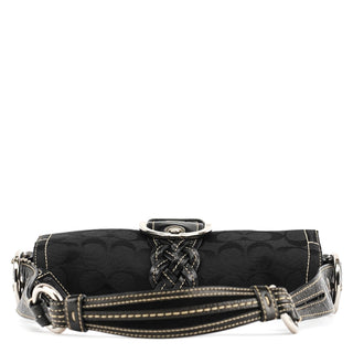 Coach 6280 Black Signature Soho Shoulder Bag