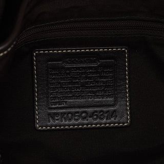 Coach 6314 Beige Brown Signature Soho Shoulder Bag