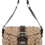 Coach 6314 Beige Signature C Soho Shoulder Bag
