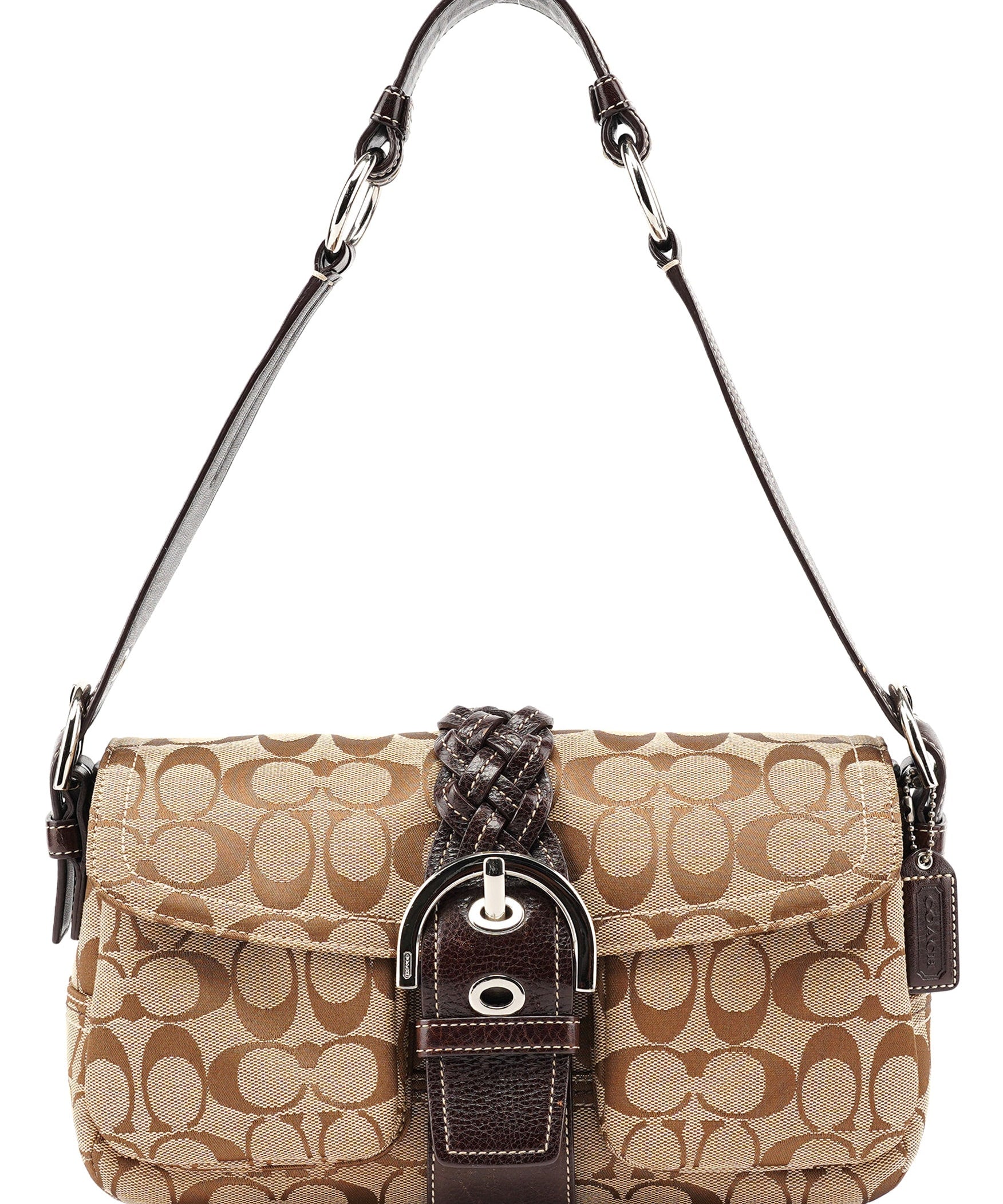 Coach 6314 Beige Soho Shoulder Bag