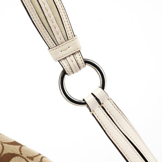 Coach 6314 Beige White Signature Soho Shoulder Bag
