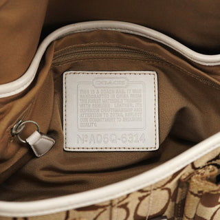 Coach 6314 Beige White Soho Shoulder Bag