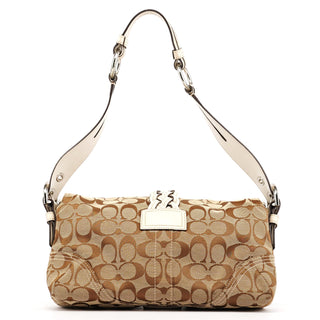 Coach 6314 Beige White Soho Shoulder Bag