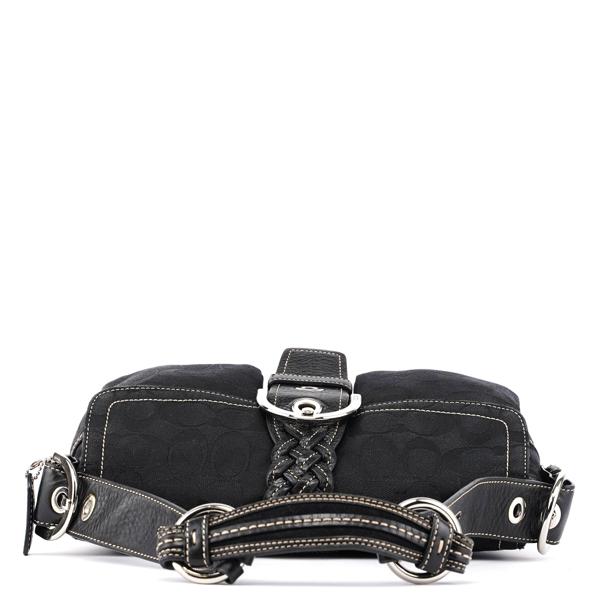 Coach 6314 Black Signature C Soho Shoulder Bag