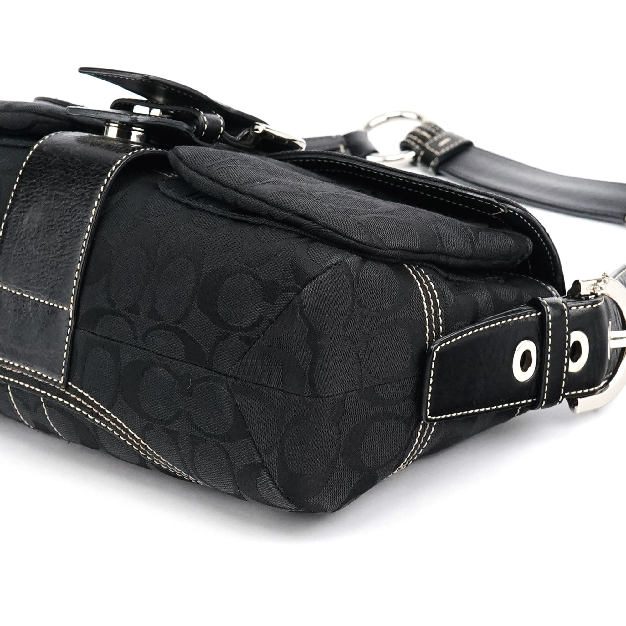Coach 6314 Black Signature Soho Shoulder Bag – Rediscover Vintage