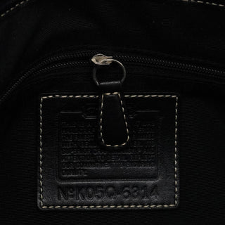 Coach 6314 Black Signature Soho Shoulder Bag