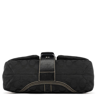 Coach 6314 Black Signature Soho Shoulder Bag