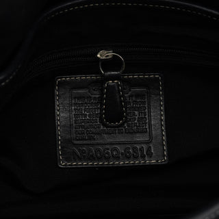 Coach 6314 Black Signature Soho Shoulder Bag